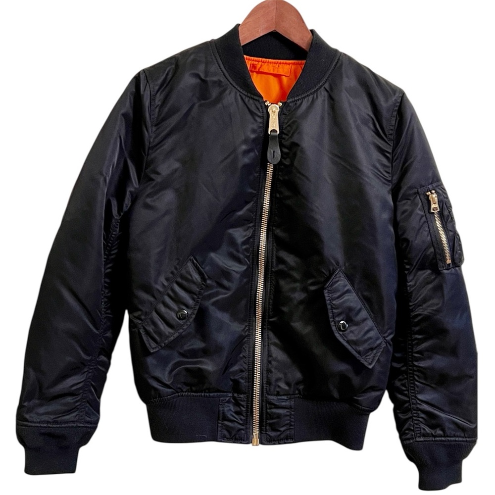 Black Bomber Jacket